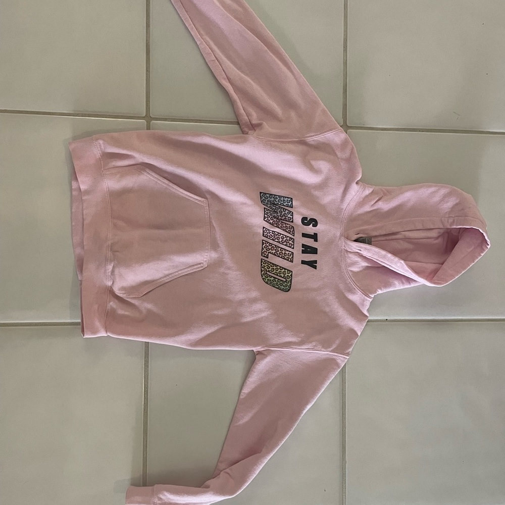 Pink Stay Wild Hoodie